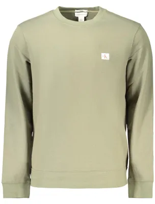 Produktbild von Grünes Herren-Sweatshirt ohne Reißverschluss – Klassisch & Stilvoll