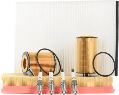Produktbild von RIDEX Inspektionspaket Filterset für OPEL Astra G CC (T98) Astra G Caravan (T98) Astra G Limousine (T98)