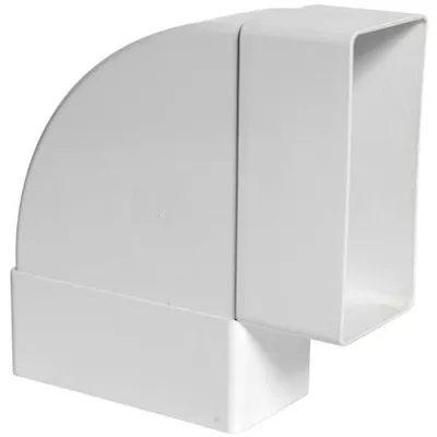 Zdjęcie produktu dla Kolanko poziome płaskie CKH, 2 x 220 x 55 mm 0661