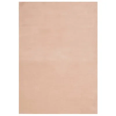 Produktbild von vidaXL Teppich HUARTE Kurzflor Weich und Waschbar Blassrosa 160x230 cm