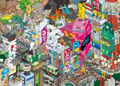 Obrázok produktu pre HEYE Puzzle Pixorama: Tokyo Quest 1000 dielikov