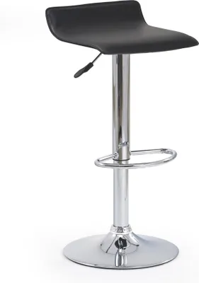 Produktbild von Halmar Barhocker H-1 - schwarz / chrom