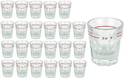 Produktbild von Van Well Schnapsgläser Stamper LAHNSTEIN 2 cl geeicht 24er Set