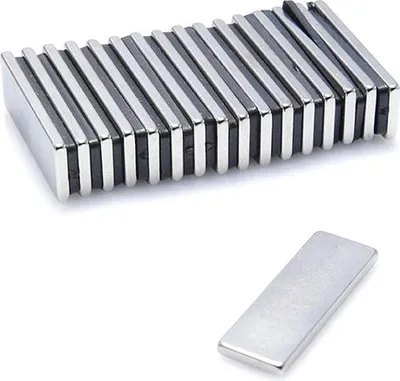 Produktbild von Top Magnesy - 25 Stück Neodym Magnete 30x10x2 mm N38 - extra starke Haftmagnete für Montage, Werkstatt & Industrie
