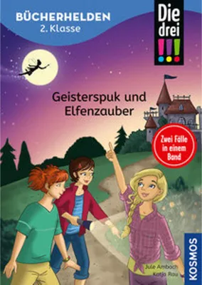 Produktbild von Die drei , Bücherhelden 2. Klasse, Doppelband, Geisterspuk und Elfenzauber