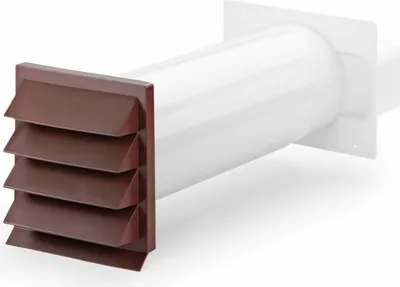 Zdjęcie produktu dla Naber COMPAIR System Ø 150 K-Klima-R flow 150 Żaluzja ścienna ceglastoczerwona