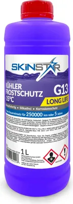 Immagine prodotto di SkinStar G13 antigelo per radiatori -35°C liquido refrigerante protezione auto 1l