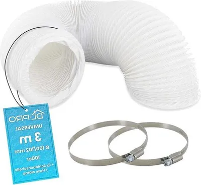 Immagine prodotto di Tubo di scarico in PVC per climatizzatori, flessibile, Ø 100/102 mm, 3 m