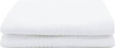 Produktbild von Saunatuch 2er Set, Baumwolle, 70x180 cm, weiß