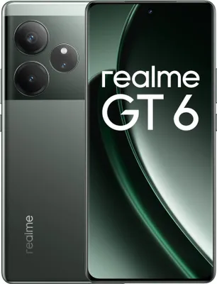 Produktbild von realme GT 6 17,2 cm (6.78") Dual-SIM Android 14 5G USB Typ-C 16 GB 512 GB 5500 mAh Grün ()