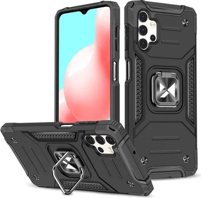 Image de Wozinsky Ring Armor Étui Hybride Blindé + Support Magnétique Samsung Galaxy A13 5G Noir