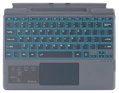 Productafbeelding van Bluetooth-toetsenbord met trackpad voor 8 Pro, 9 Pro, 10/Pro X, 11 generatie, USB-opladen