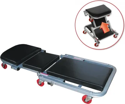 Produktbild von TrendLine Werkstatt-Rollliege und -Sitz 102 x 40 x 12 cm
