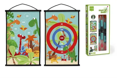 Zdjęcie produktu dla Rzutki z przyssawkami Start to Dart Świat Dinozaurów