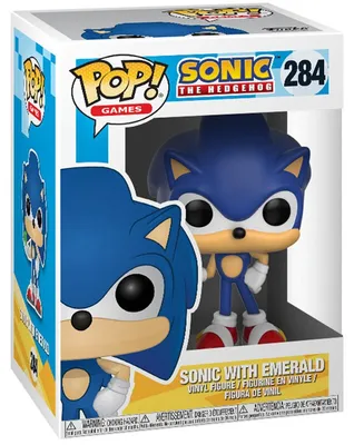 Produktbild von Sonic The Hedgehog - Sonic With Emerald 284 - Funko Pop! Vinyl Figur