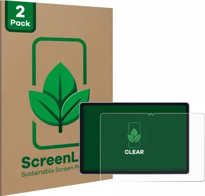 Produktbild von 2x ScreenLeaf Schutzfolie für Alldocube iPlay 60 Pro 11" nachhaltiger Displayschutz Display Schutz Folie Klar Transparent