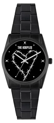 Image de The Kooples Montre Heart Wire Black