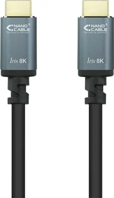 Zdjęcie produktu dla Nanocable 10.15.8003, 3 m, HDMI Typu A (Standard), HDMI Typu A (Standard), 48 Gbit/s, Audio Return Channel (ARC), Czarny