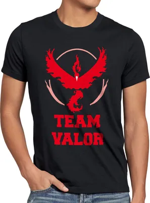 Produktbild von BaumwolleCloud Team Valor Herren T-Shirt Rot Red Wagemut