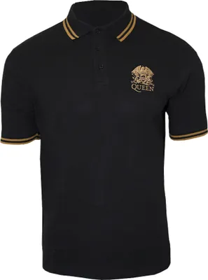 Obrázek produktu pro Queen - Polokošile s logem pro muže/dámy Uni RO2275 (XL) (černá)