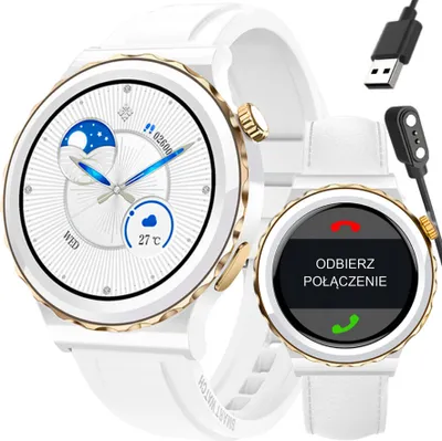 Zdjęcie produktu dla SMARTWATCH DAMSKI Rubicon RNCE92 - WYKONYWANIE POŁĄCZEŃ, WŁASNE TARCZE (sr038b)