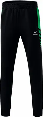 Produktbild von Erima Six Wings Worker Hose Schwarz/Smaragd Junior