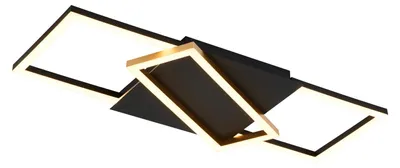 Immagine prodotto di Rabalux 71391 Plafoniera Kitlee LED 40 metallo plastica nero/oro