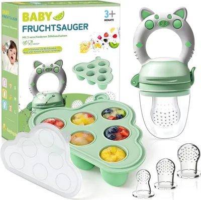 Immagine prodotto di Ciucio per neonati a partire dai 3 mesi - Ciucio a forma di frutta per bambini