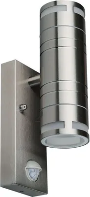 Produktbild von Außenleuchte Außenlampe Fassadenleuchte Edelstahl 2 Flammig mit Bewegungsmelder