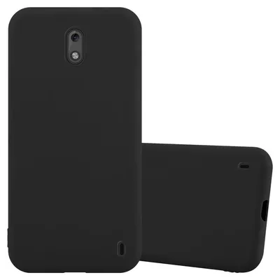 Obrázek produktu pro Cadorabo Case for Nokia 2 2017 Protective Cover in Black Pouzdro na mobilní telefon TPU Silicone Case Cover