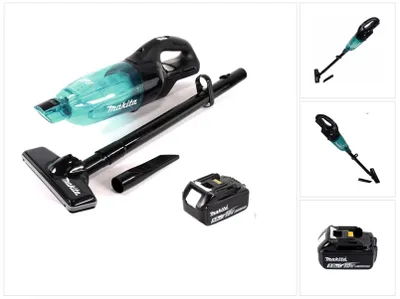 Immagine prodotto di Aspiratore a batteria Makita DCL281 FT1B 18V + 1x batteria 5,0Ah - senza caricabatterie