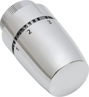 Produktbild von Badheizkörper Sami Design Thermostatkopf Chrom