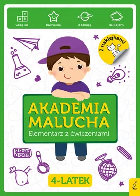 Obrázok produktu pre Akademia Malucha. Elementarz z ćwiczeniami. 4-latek