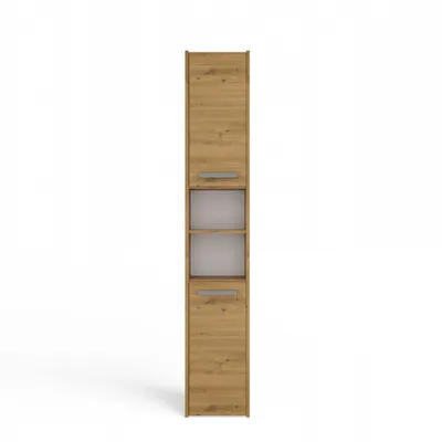 Produktbild von Topeshop S30 ARTISAN, Eiche, Frei stehend, 6 Regale, 2 Tür(en), Partikelbord, Matt
