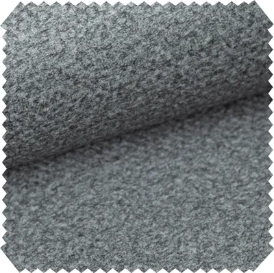 Produktbild von novely® NASSAU - Samtweicher Polsterstoff - Möbelstoff mit Wabenstruktur - Bezugsstoff in Woll-Optik - Meterware 1lfm - Farbe: 11 Betongrau