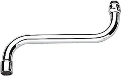 Image de Grohe Avina / Costa Bec déverseur Saillie 200 mm pour mitigeur d'évier chromé - 13051000