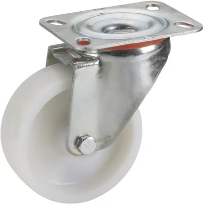 Produktbild von Lenkrolle mit Platte 80 x 30 mm, Tragkr. 100 kg