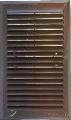 Immagine prodotto di Griglia Di Ventilazione Con Rete 175*295 Mm Marrone