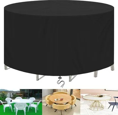 Image de Housse de protection pour mobilier de jardin Famanu, protection UV, 290 x 145 cm