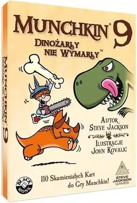 Zdjęcie produktu dla Gra Munchkin 9 Dinożarły Nie Wymarły Dodatek