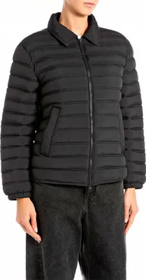 Image de Replay W7925 .000.85272 Veste Noir L Femme Noir L