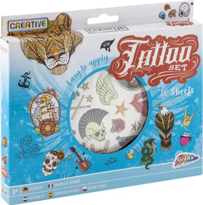 Produktbild von Tattoo-Set für Kinder, 10 Bögen