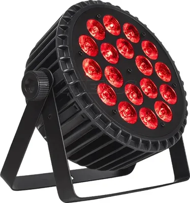 Produktbild von LED-Bühnenbeleuchtung, DMX-Steuerung, vielseitige Betriebsmodi, 4Stk 18x18W, EU-Stecker-a