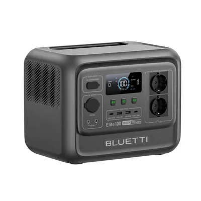 Produktbild von BLUETTI Elite 100 V2 Tragbare Power Station, 1800W 1024Wh Solarspeicher Generator LiFePO4 für Zuhause, Camping, Wohnmobi