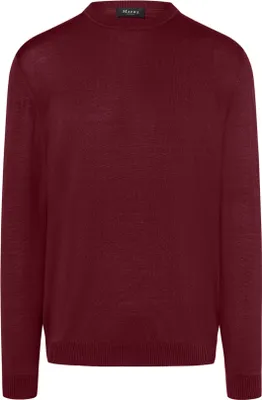 Produktbild von März Pullover Rundhals Bordeaux