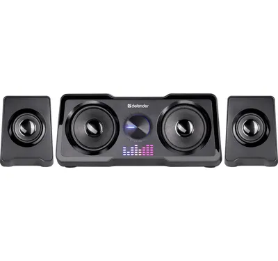 Zdjęcie produktu dla Głośniki Defender SOUNDWALL 2.1 16W USB podświetlane RGB