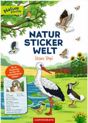 Produktbild von Natur-Stickerwelt - Unsere Vögel