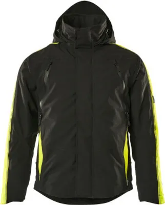 Produktbild von MASCOT® Tolosa Winterjacke Größe 2XL, schwarz/hi-vis gelb | Packung (1 Stück)