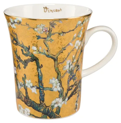 Produktbild von Goebel Vincent van Gogh - Mandelbaum Gold Künstlertasse