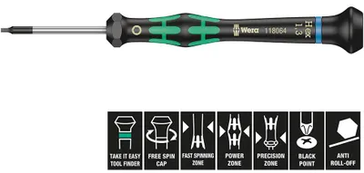 Zdjęcie produktu dla Wkrętarka elektryczna 1,3 mm, 6-kątna, Wera | 4013288032096